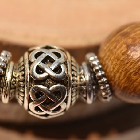 perle celtique et bois de buis