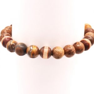 la sagesse du tibet avec ce bracelet homme naturel et masculin.